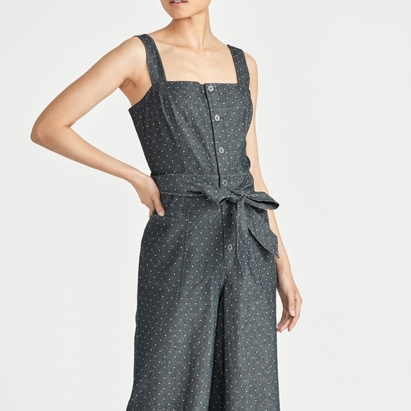 Rachel Roy Bryde Graphite Combo Jumpsuit - Picture 3 of 14